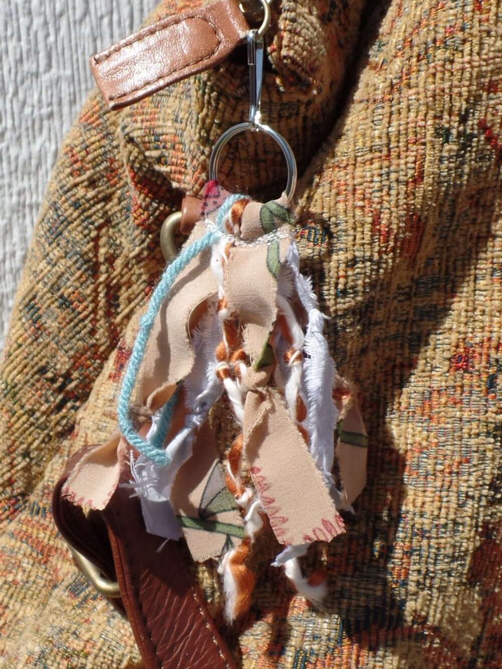 Hand Crafted Clip On Textile MINI Swag - Picture 3 of 4